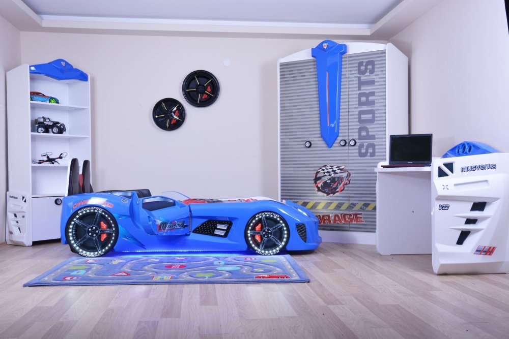 Car Bed Mnv3 - Blue (obrázek 12)