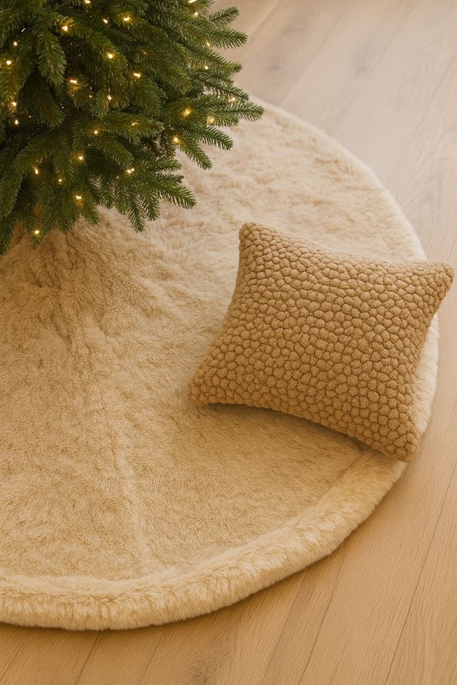 Christmas Tree Rug Yilbasi - Beige 8 (obrázek 3)