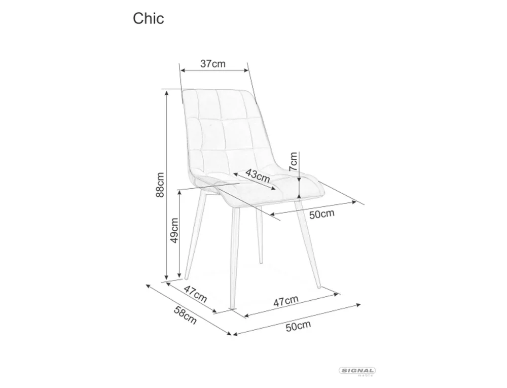 Židle Chic Brego (obrázek 3)