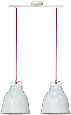 Stropná lampa Pensilvania s e27 žiarovkou v bielej farbe