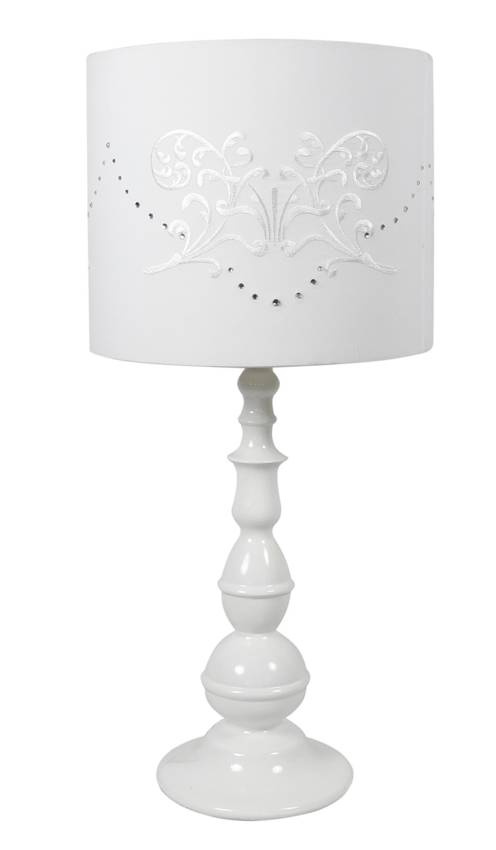 Bílá kancelářská stolní lampa Lans