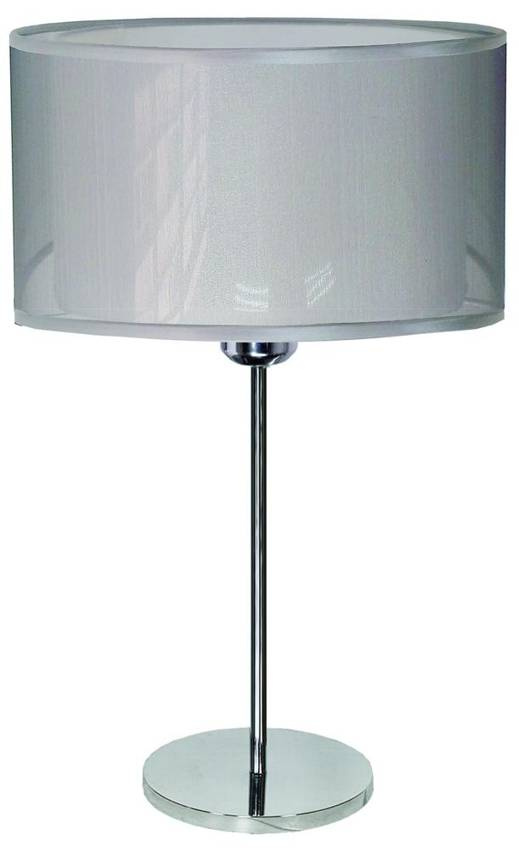 Stolová lampa chróm/strieborná 3 Piano