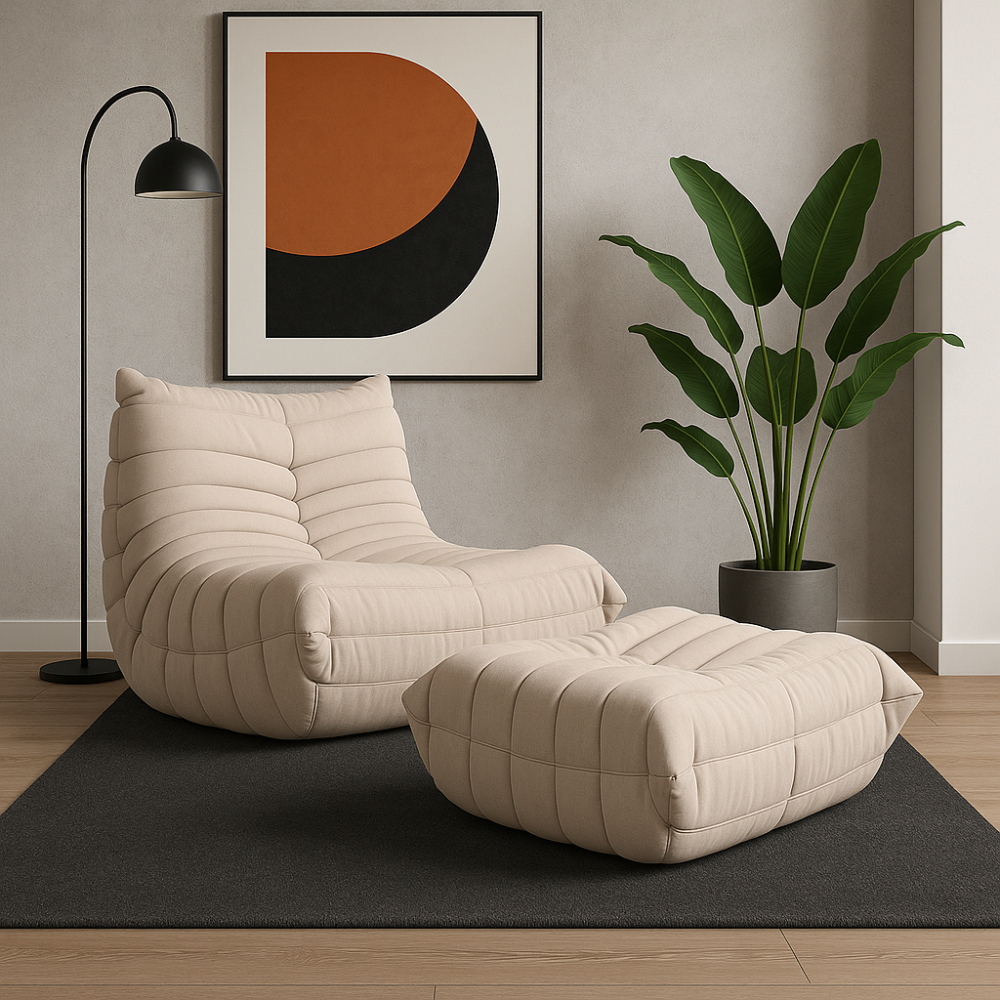 Set Nua N23-4 Kreslo + Nua N22-4 Osman