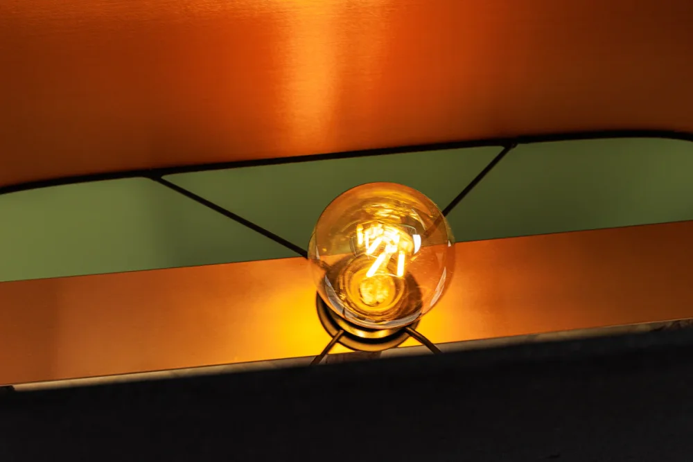 Stojací lampa BADEBE Dekorhome (obrázek 9)