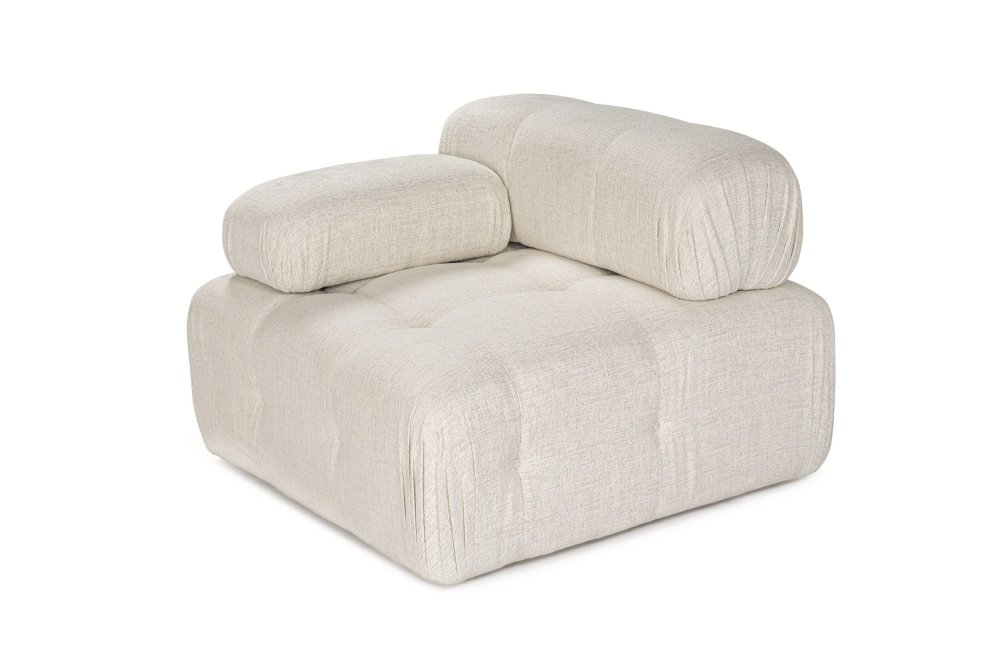 Křeslo / Jednomístná pohovka Doblo L1 - Cream (obrázek 7)