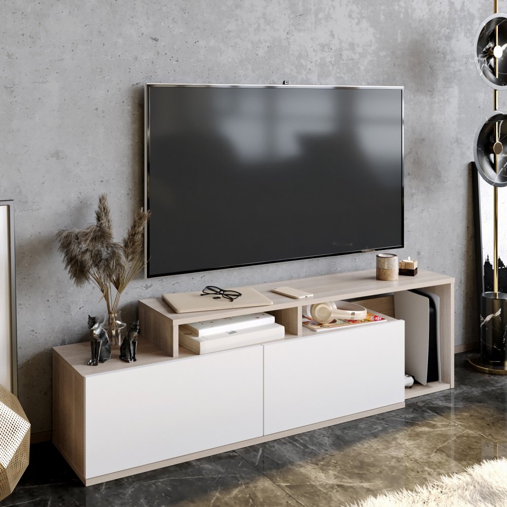 TV stolík Nexera - Cordoba, White