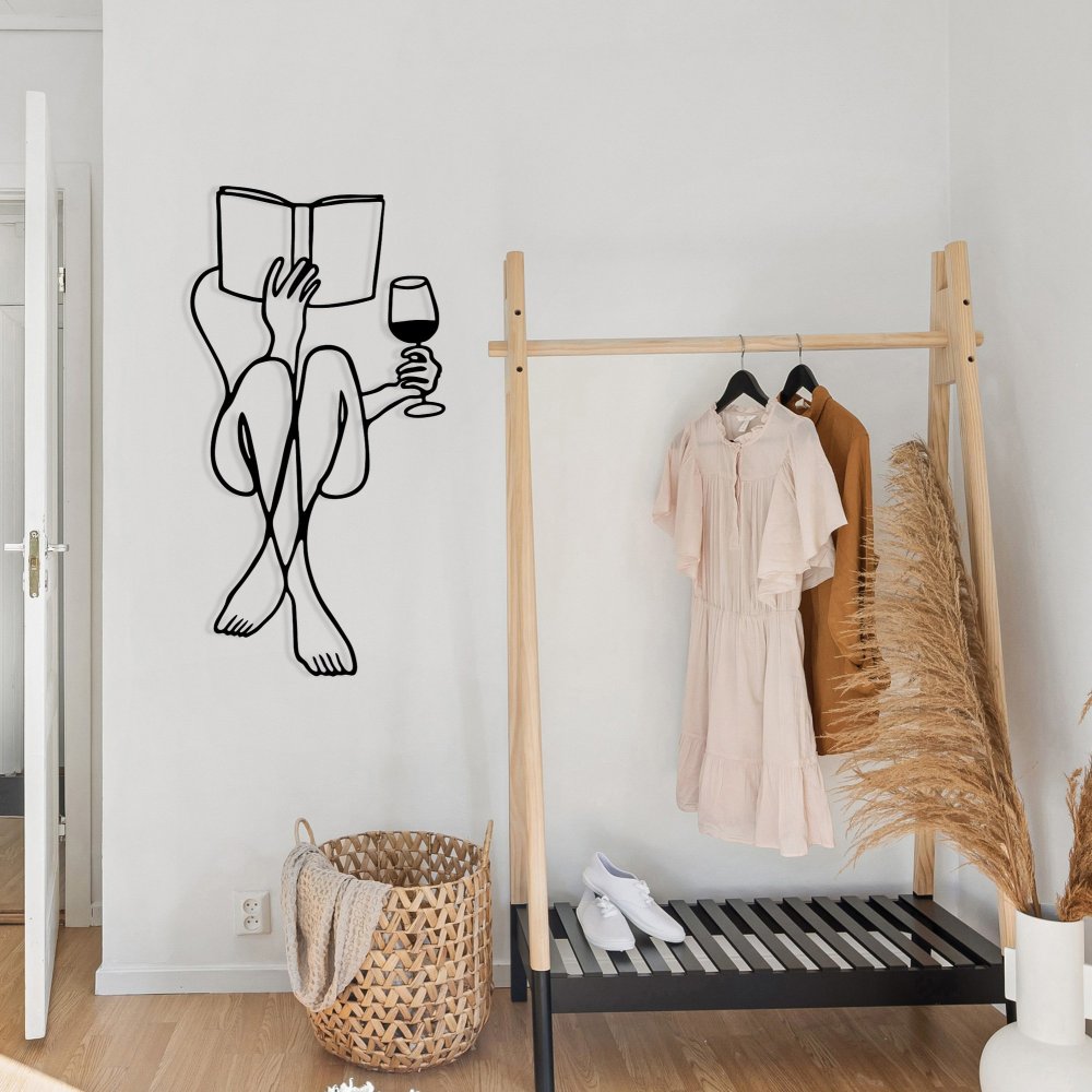 Dekoratívny kovový doplnok na stenu Bien