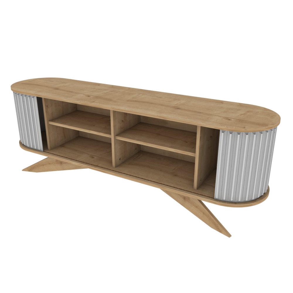 TV stolek Stor - Sapphire, White (obrázek 6)