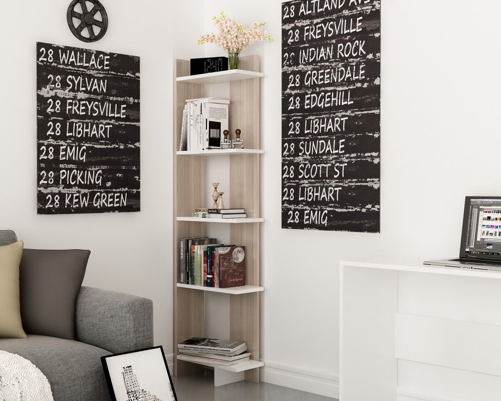 Knižnica Als - Cordoba, White