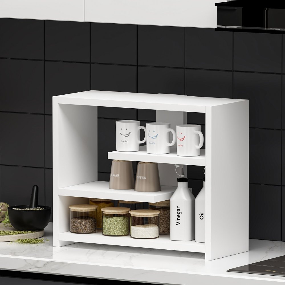 Nástenná polica Gupse - Whıte