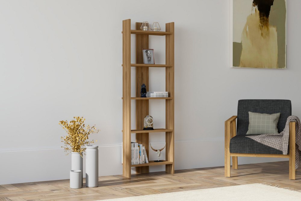 Knižnica Virba - Walnut