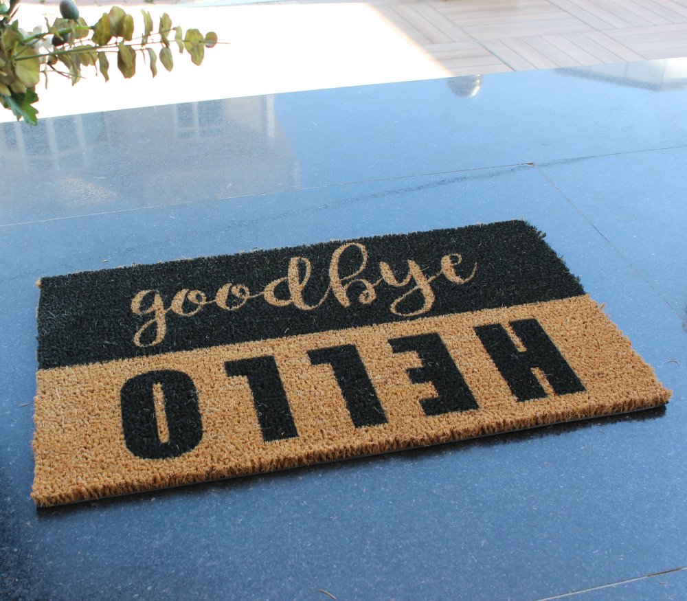 Coco Doormat Hello Goodye