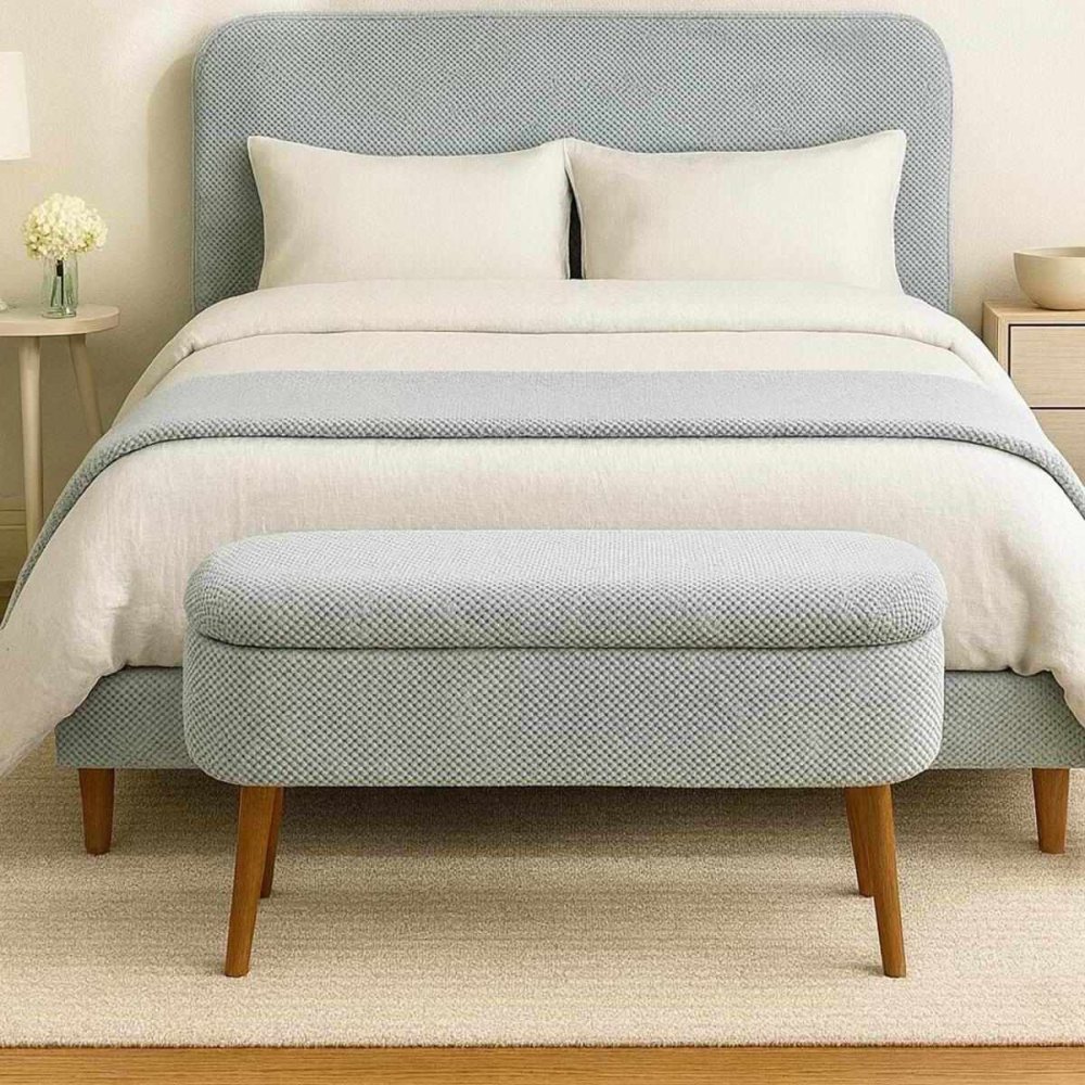 Lavice s úložným prostorem OSLO LINEN (obrázek 13)